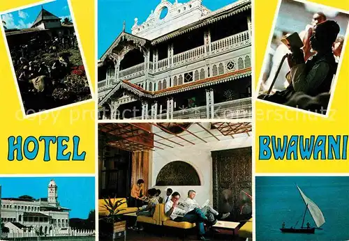 AK / Ansichtskarte Zanzibar Hotel Bwawani Teilansichten Kat. Zanzibar