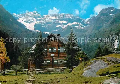 AK / Ansichtskarte Hans Woedl Huette Schladminger Tauern mit Hoher Wildstelle Kat. Preintalerhuette Schladming