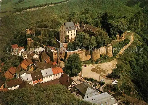 AK / Ansichtskarte Dhaun Heimvolkshochschule Schloss Dhaun Fliegeraufnahme Kat. Hochstetten Dhaun