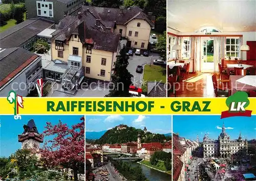 AK / Ansichtskarte Graz Steiermark Raiffeisenhof  Kat. Graz