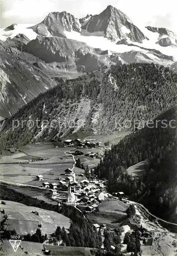 AK / Ansichtskarte Kals Grossglockner Fliegeraufnahme Kat. Kals am Grossglockner