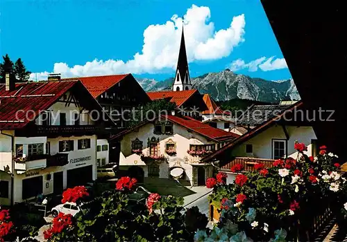 AK / Ansichtskarte Seefeld Tirol mit Wetterstein Kat. Seefeld in Tirol