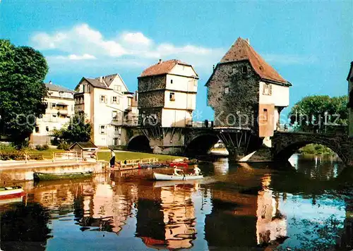 AK / Ansichtskarte Bad Kreuznach Brueckenhaeuser Kat. Bad Kreuznach