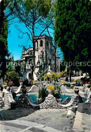AK / Ansichtskarte Taormina Sizilien La fontana ed una delle tipiche Torrette dei Giardini pubblici Kat. 