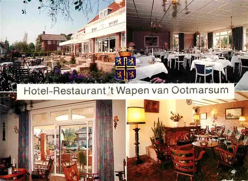 AK / Ansichtskarte Ootmarsum Hotel Restaurant t Wappen van Ootmarsum Kat. Denekamp