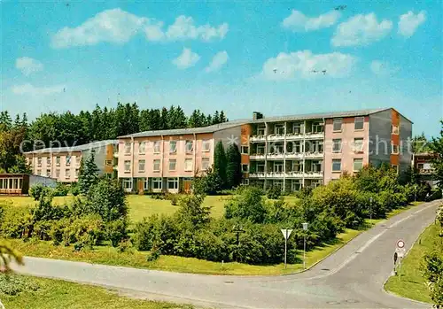 AK / Ansichtskarte Bad Steben LVA Sanatorium Frankenwarte Kat. Bad Steben