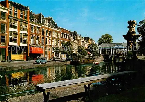 AK / Ansichtskarte Leiden Koornbrug met Nieuwe Rijn Kat. Leiden