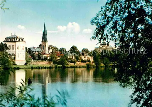 AK / Ansichtskarte Hanau Main Mainpartie Kat. Hanau