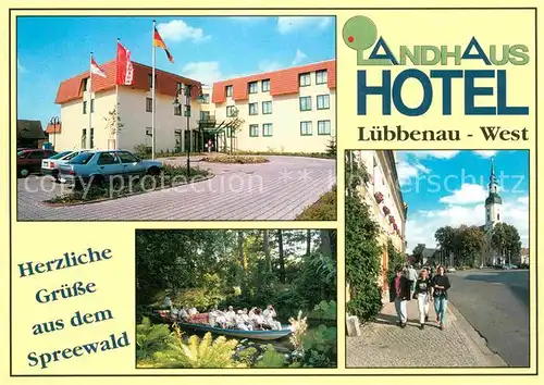 AK / Ansichtskarte Gross Beuchow Landhaus Hotel Kat. Luebbenau