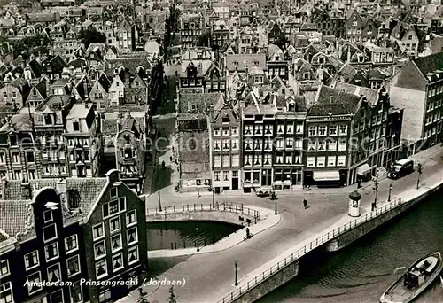 AK / Ansichtskarte Amsterdam Niederlande Fliegeraufnahme Prinsengracht Kat. Amsterdam