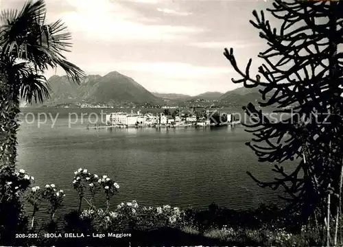 AK / Ansichtskarte Isola Bella Lago Maggiore Kat. Lago Maggiore