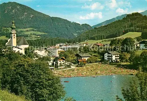 AK / Ansichtskarte Reith Alpbachtal mit Reithersee Kat. Reith im Alpbachtal