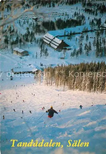 AK / Ansichtskarte Saelen Tandadalen Skigebiet