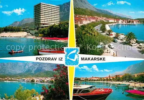 AK / Ansichtskarte Makarska Dalmatien Kuestenpartie Kat. Kroatien
