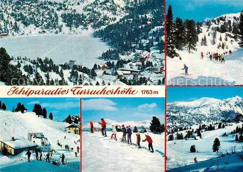 AK / Ansichtskarte Turracher Hoehe Skigebiet  Kat. Reichenau Kaernten