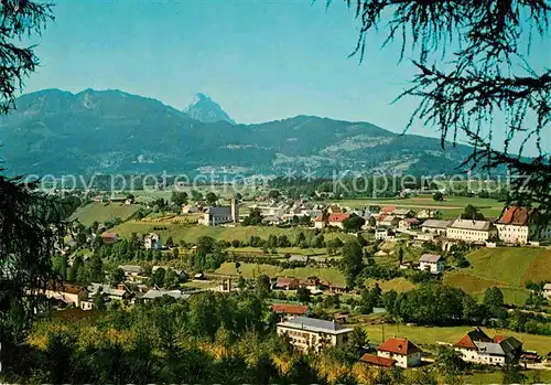 AK / Ansichtskarte Scharnstein Panorama Almtal gegen Traunstein Alpen Kat. Scharnstein
