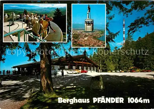 AK / Ansichtskarte Bregenz Bodensee Berghaus Pfaender