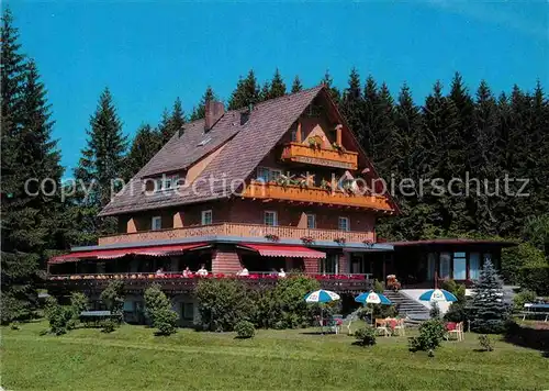 AK / Ansichtskarte Saig Schwarzwald Cafe Alpenblick Kat. Lenzkirch