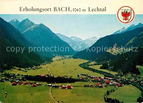 AK / Ansichtskarte Bach Tirol Fliegeraufnahme Kat. Bach