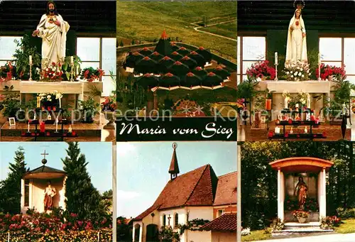 AK / Ansichtskarte Wigratzbad Herz Jesu  und Maria Suehnekirche Kat. Opfenbach