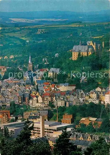 AK / Ansichtskarte Marburg Lahn mit Schloss Kat. Marburg