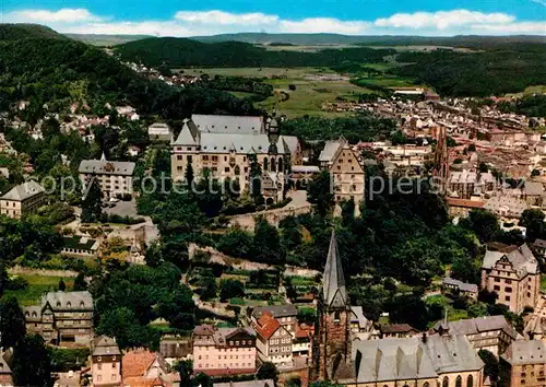 AK / Ansichtskarte Marburg Lahn Fliegeraufnahme Kat. Marburg