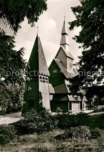 AK / Ansichtskarte Hahnenklee Bockswiese Harz Kirche Kat. Goslar