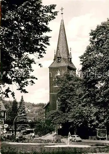 AK / Ansichtskarte Braunlage Ev Kirche Kat. Braunlage Harz