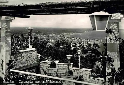 AK / Ansichtskarte Cattolica Panorama visto dall Edenrock Kat. Cattolica