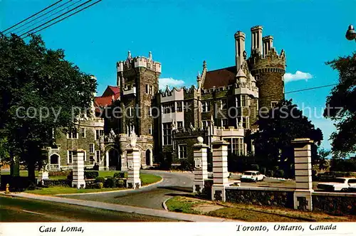 AK / Ansichtskarte Toronto Canada Casa Loma Kat. Ontario