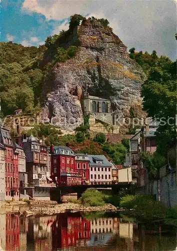 AK / Ansichtskarte Idar Oberstein Teilansicht mit Felsenkirche Kat. Idar Oberstein