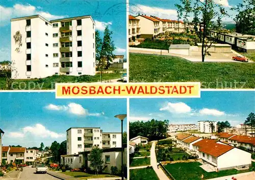 AK / Ansichtskarte Mosbach Baden Teilansichten Kat. Mosbach