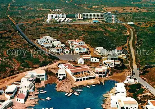 AK / Ansichtskarte San Luis Menorca Playe de Biniancolla Hotel Sur Menorca Vue aerienne