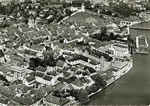 AK / Ansichtskarte Schaffhausen SH Fliegeraufnahme Kat. Schaffhausen