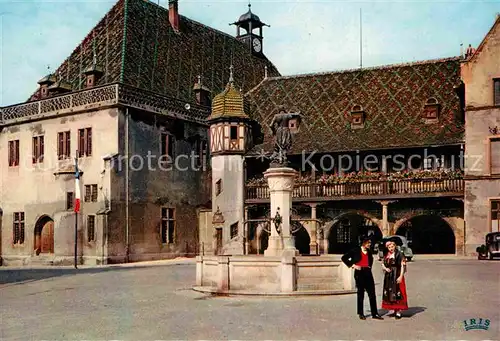 AK / Ansichtskarte Colmar Haut Rhin Elsass Ancienne Douane et Fontane Schwendi Kat. Colmar