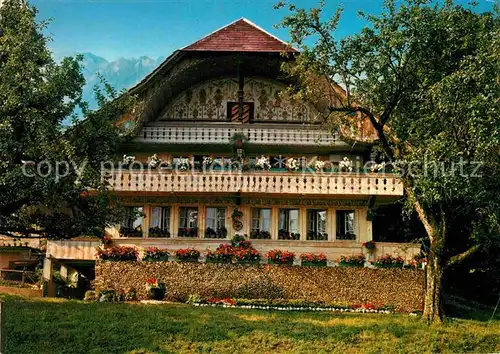 AK / Ansichtskarte Thun BE Bauernhaus im Stockental Kat. Thun