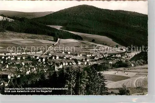 AK / Ansichtskarte Siedlinghausen Negertal Astenturm Kat. Winterberg