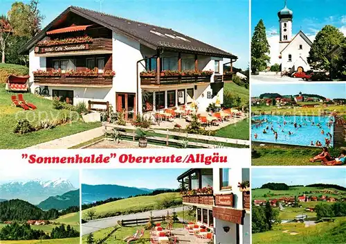 AK / Ansichtskarte Oberreute Hotel Pension Sonnenhalde  Kat. Oberreute