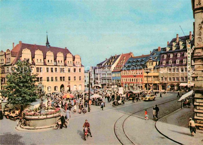 AK / Ansichtskarte Naumburg Saale Wilhelm Pieck Platz Kat