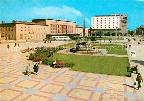 AK / Ansichtskarte Merseburg Saale Gagarin Platz Kat. Merseburg