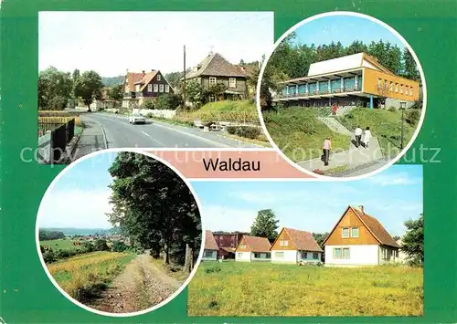 AK / Ansichtskarte Waldau Hildburghausen Teilansichten FDGB Erholungsheim Bergkristall Bungalows
