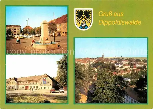 AK / Ansichtskarte Dippoldiswalde Osterzgebirge PdF Kreiskulturhaus Parksaele Panorama Kat. Dippoldiswalde