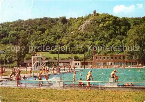 AK / Ansichtskarte Bad Sulza Soleschwimmbad Kat. Bad Sulza