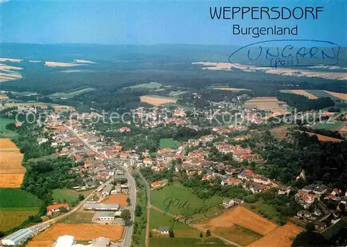 AK / Ansichtskarte Weppersdorf Burgenland Fliegeraufnahme Kat. Weppersdorf