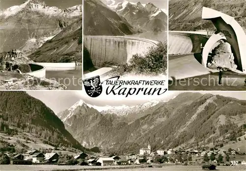 AK / Ansichtskarte Kaprun Tauernkraftwerke Teilansichten Panorama Kat. Kaprun