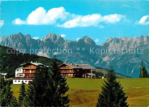 AK / Ansichtskarte Kirchberg Tirol Alpengasthof Maierl gegen Wilden Kaiser Kat. Kirchberg in Tirol