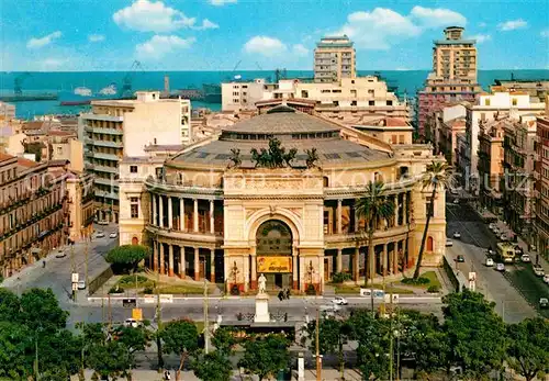 AK / Ansichtskarte Palermo Sicilia Politeama Garibaldi Kat. Palermo