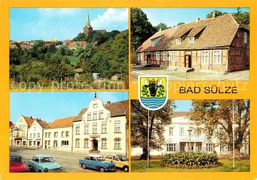 AK / Ansichtskarte Bad Suelze Salinehaus Marktplatz Sanatorium Kat. Bad Suelze