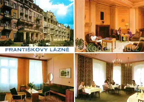 AK / Ansichtskarte Frantiskovy Lazne Lazensky duem Pawlik Kat. Franzensbad