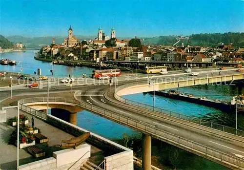 AK / Ansichtskarte Passau Schanzelbruecke Kat. Passau